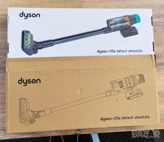 DYSON V15s Detect Absolute, снимка 7 - Прахосмукачки - 54100149