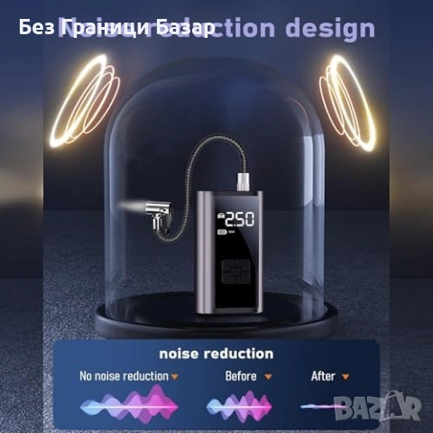 Нов Безжичен компресор Акумулаторна помпа за гуми 150 PSI за кола велосипед, снимка 8 - Друга електроника - 54092602