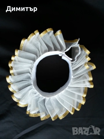 Бяла дантелена яка в бароков стил, снимка 5 - Други - 54248003