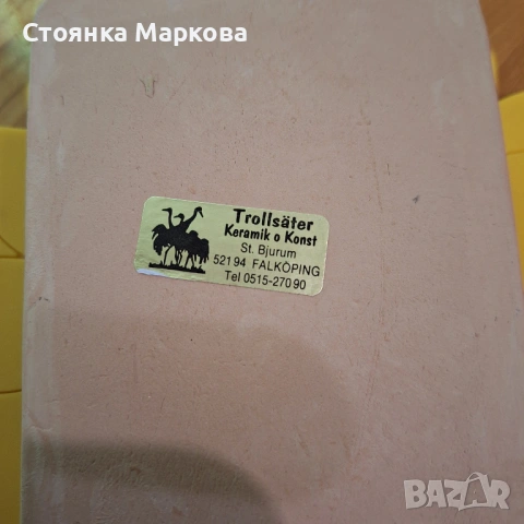 Керамична декорация за стена от Швеция, снимка 4 - Декорация за дома - 54690889