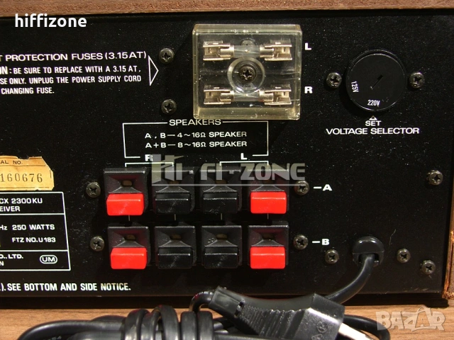 Ресивър   Sanyo jcx-2300ku , снимка 9 - Ресийвъри, усилватели, смесителни пултове - 54061569