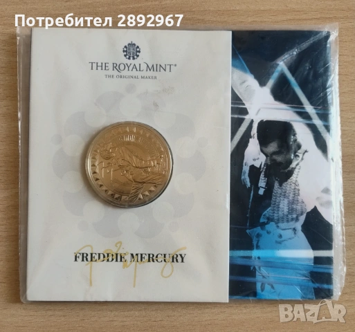 Юбилейна монета Freddy Mercury 