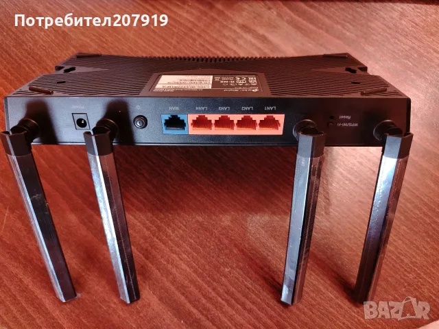 Гигабитов рутер TP-Link Archer EX220 AX1800 Wi-Fi 6, снимка 4 - Рутери - 55314093