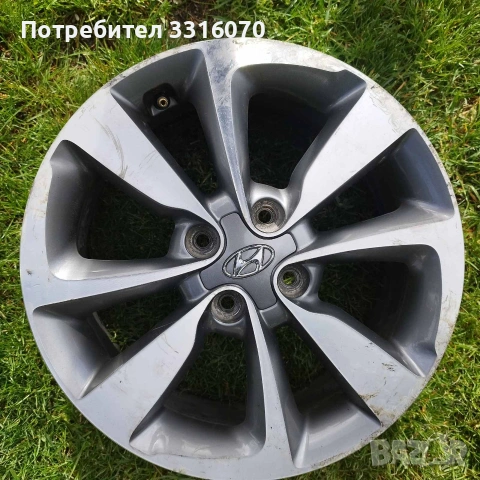джанти 16 цола Hyundai 4×100, снимка 3 - Гуми и джанти - 55272922