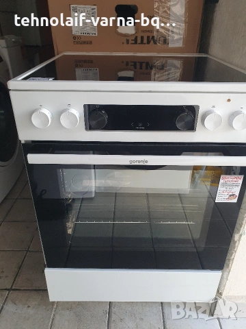 Печка Gorenje GEC6C40WD 60см, снимка 4 - Печки, фурни - 54112298