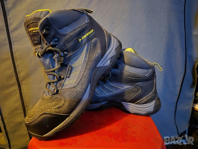 Dunlop steel toe-защитни обувки-номер 43.5, снимка 3 - Мъжки ботуши - 54494801