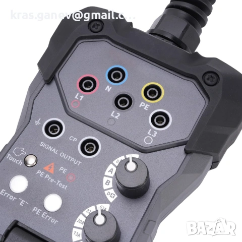 EVSE тестер Type 2 Gugxiom – адаптер за тестване на зарядни станции за електромобили, снимка 5 - Друга електроника - 54084592