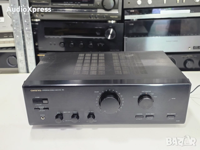 🔥 ЧИСТОКРЪВНО ONKYO! Класически Стерео Усилвател Onkyo A-830 🇯🇵🔊, снимка 4 - Ресийвъри, усилватели, смесителни пултове - 55021120