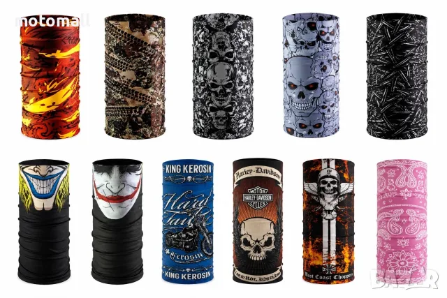 Нова мото Мултифункционална кърпа за глава Bars , снимка 6 - Аксесоари и консумативи - 55430981