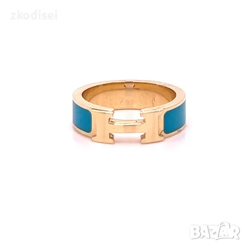 Златен дамски пръстен Hermes 2,65гр. размер:56 14кр. проба:585 модел:22453-6