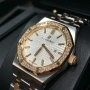 Audemars Piguet Royal Oak 33mm Two Tone White Diamond Дамски Различни Цветове, снимка 3