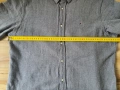Tommy Hilfiger риза XL Regular Fit 100% памук сива, плътна материя, снимка 9