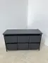 Скрин с 6 текстилни чекмеджета, комод Relaxdays , снимка 2