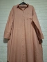 СТРАХОТНА РОКЛЯ ЛЕН И ПАМУЧНА ВИСКОЗА 3XL-4XL, снимка 3