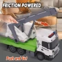 Официално лицензирана играчка за камион Scania с фрикционно задвижване, снимка 5