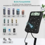 Универсален тестер за батерии AAA AA 9V CR123A – LCD дисплей за всички видове батерии НОВО, снимка 5