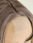 Lace front Руса къдрава перука 67см, снимка 3