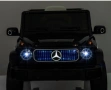 Акумулаторен джип Mercedes EQG Electric G-Class 12V с отварящи се врати меки гуми 4x4, снимка 7