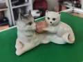 Порцеланова статуетка Румъния котки котка, снимка 2