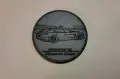 колекционерска монета с релефно изображение на Porsche Panamera Turbo, снимка 1
