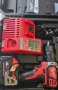 Milwaukee M18 комплект – ударен гайковерт + ударен винтоверт + 2 батерии 4Ah + зарядно + куфар, снимка 4