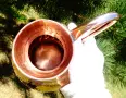 Арабска медна кана 3 л.,чиста червена мед. , снимка 6