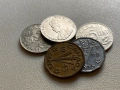 5 цента 1929, 1931, 1935, 1943, 1945 Канада, снимка 1
