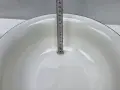 Емайлирана купа и чиния, снимка 3