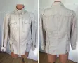 М размер Оригинално MONCLER Дамско Яке Монклер Бежово Дънково 100% Памук, снимка 5