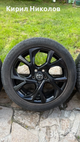 Оригинални 18" джанти Toyota CH-R (18x7J ET50 5x114.3) + зимни гуми NEXEN 225/50R18 99H, снимка 6 - Гуми и джанти - 54902055