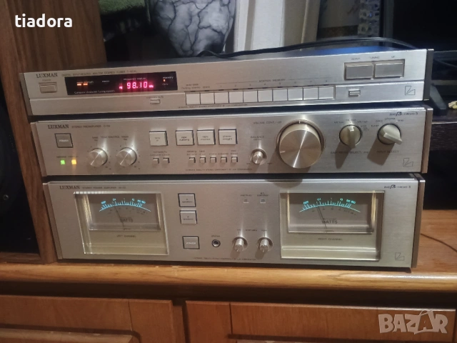Luxman c-02 / m-02 / T-404L , снимка 2 - Ресийвъри, усилватели, смесителни пултове - 54908765