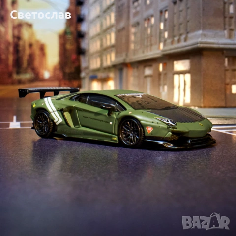 Hot Wheels Elite 64 LBWK Lamborghini Aventador LP 700-4, снимка 5 - Колекции - 54812571