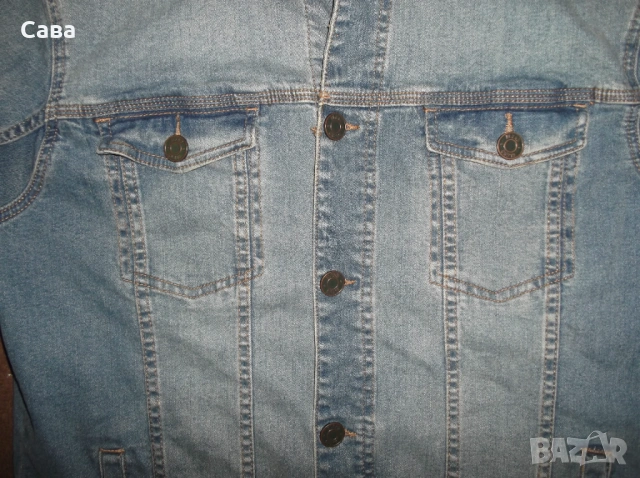 Дънково яке BLEND  мъжко,Л, снимка 2 - Якета - 54259124