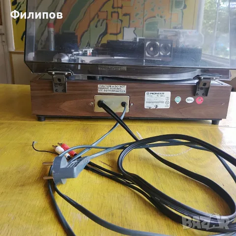 Pioneer PL-12D грамофон, снимка 7 - Грамофони - 55311183