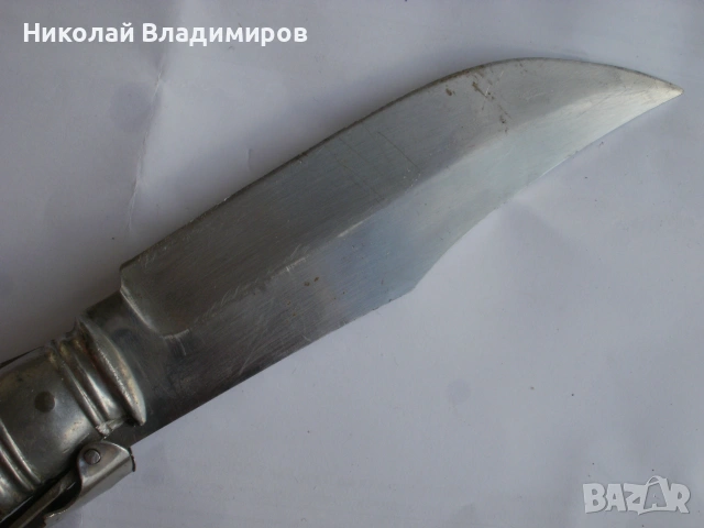 Нож стар голям оригинален Навахо Navaja джобен нож джобно ножче, снимка 8 - Ножове - 55215111