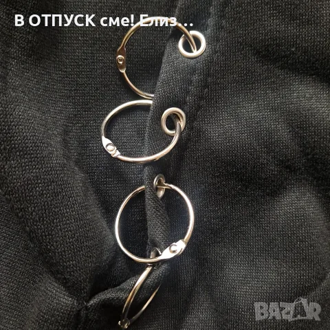 Суичер с цип и пиърсинг, метални катарами.готик , снимка 2 - Суичъри - 55327510