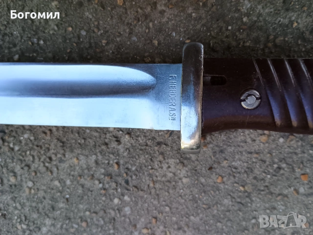 Щик за Маузер К98,Награден., снимка 6 - Антикварни и старинни предмети - 54331622