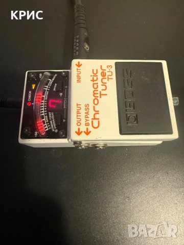 Boss TU-3 Chromatic Pedal Tuner, снимка 5 - Друга електроника - 54810128
