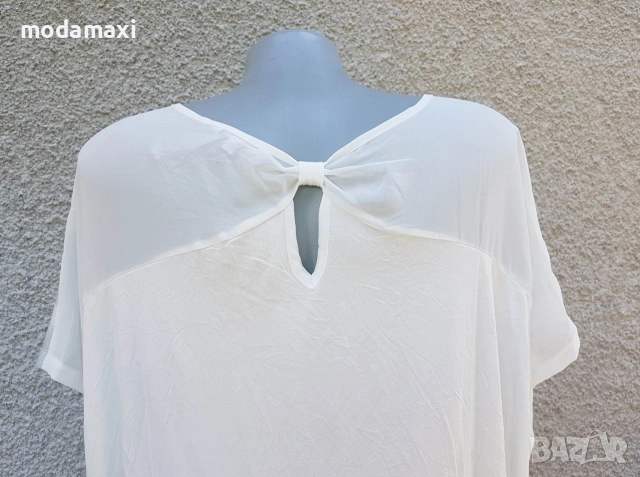 4XL Нова блуза Ms Mode с палми , снимка 6 - Туники - 55288894