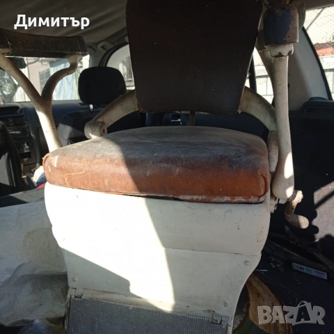 Антикварен механичен зъболекарски стол , снимка 5 - Антикварни и старинни предмети - 54035397