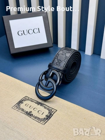 Колани Gucci от естествена кожа в кутия на марката , снимка 13 - Колани - 54007324