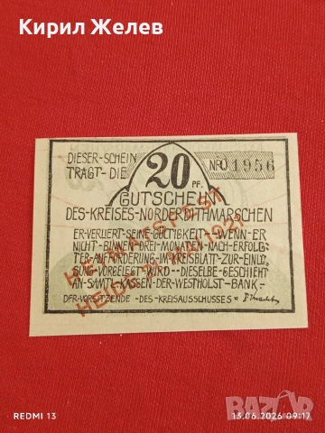 Лот банкноти NOTGELD 5 броя стари редки за КОЛЕКЦИЯ 44942, снимка 5 - Нумизматика и бонистика - 54889670