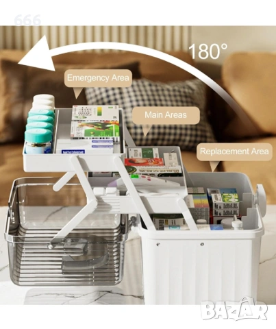 Многофункционална кутия за съхранение, снимка 3 - Други стоки за дома - 53976964