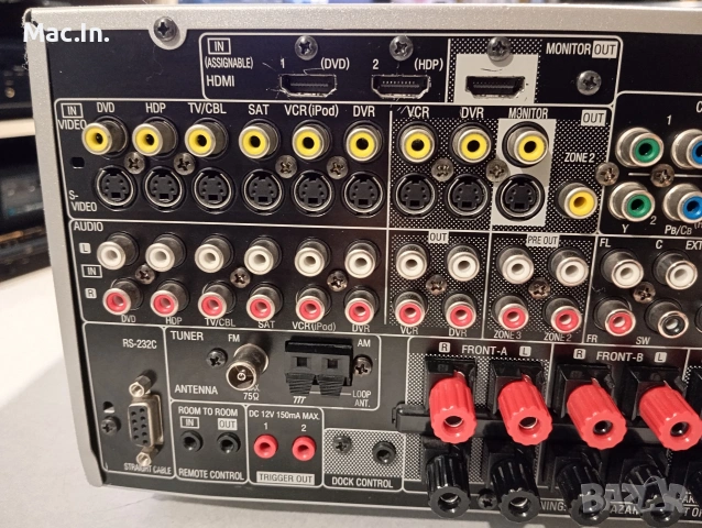 DENON AV Surround Receiver AVR-2808, снимка 15 - Ресийвъри, усилватели, смесителни пултове - 54396556