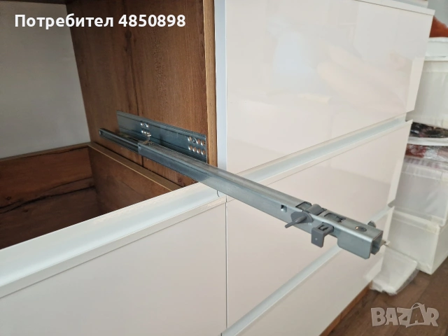 Комод - шест чекмеджета; механизми за плавно затваряне; д130/ш45/в85, снимка 4 - Скринове - 55071380