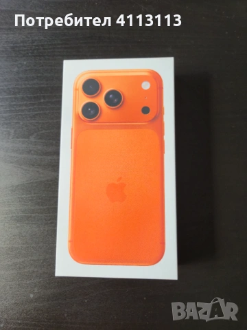 Чисто нов ! ЗАПЕЧАТАН !iPhone 17 pro/24м. Гаранция А1