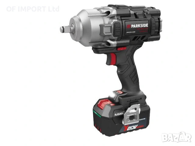 Безжичен Ударен Гайковерт PARKSIDE Performance PASSP 20-Li C4, снимка 2 - Гедорета - 55130790