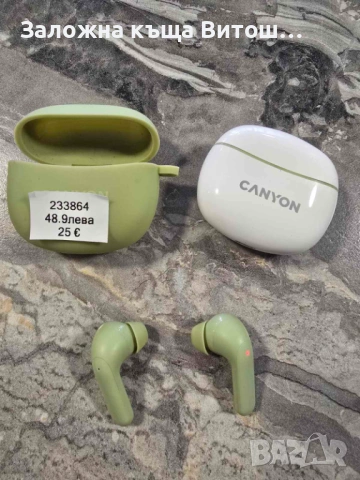 Bluetooth Слушалки Canyon CNS-TW55GR 