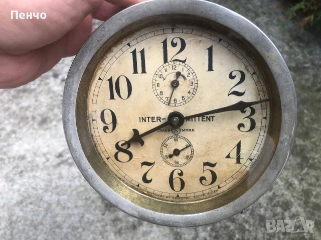 прадядото на "SEIKO" - INTER-MITTENT SEIKOSHA - JAPAN, снимка 4 - Антикварни и старинни предмети - 44176136