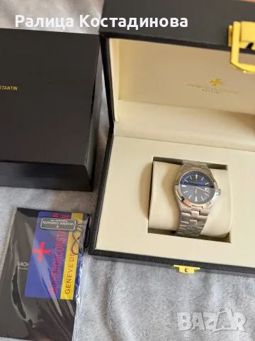 Уникален нов часовник на Vacharon Constantin , снимка 2 - Луксозни - 55437449